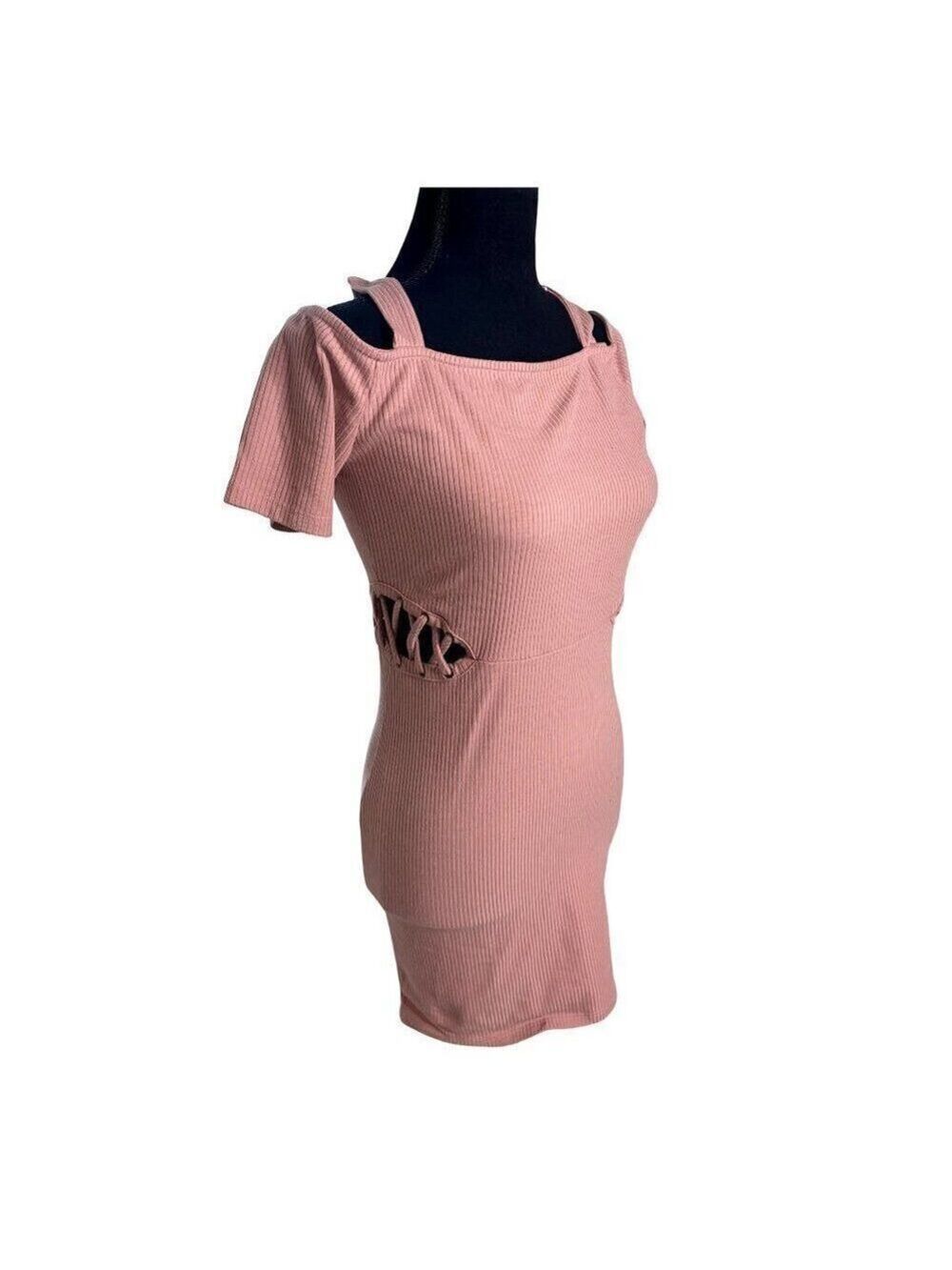 Women's Mauve Mid-length Dress Size Medium |BB-DSST-TM0624-2 - Picture 2 of 8